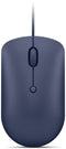 Lenovo 540 - Bedrade USB-C Muis - 2400 DPI - Blauw