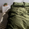 Noorse hoes HappyFriday Basic Groen 180 x 220 cm