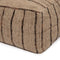 PS-Collection De Oh My Gee Poef - 60x60x25 cm - Beige/Zwart - Katoen - poef rond velvet, zitzak, poef rond, poef rond grijs, poefs rond, poef velvet,