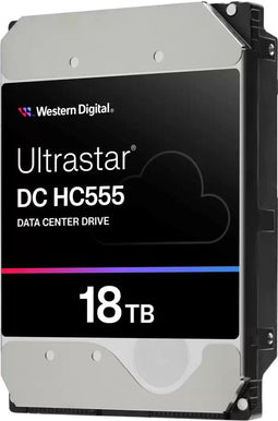 WD Ultrastar DC HC555 - Interne HDD - 18TB - 7200 rpm - SATA III (1x)