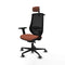 Bureaustoel Piqueras y Crespo D036G2H Bruin Zwart