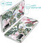 iMoshion Hoesje Geschikt voor Samsung Galaxy A41 Hoesje Siliconen - iMoshion Design hoesje - Groen / Roze / Tropical Jungle
