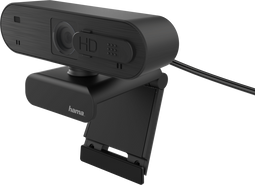 Hama C-600 Pro - Webcam - Full HD 1080p 30fps - Afdekbare lens - Ingebouwde microfoon - 180cm kabel