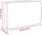 vidaXL - Ligbedkussen - voor - de - rugleuning - Tropisch - Jungle - 60x40x12 - cm - Oxford - stof