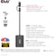 Club 3D CAC-1611 - USB Gen1 Type-C/-A naar Dual HDMI (4K/30Hz) / VGA (1080/60Hz) - Zwart