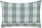 TAMNINE - Sierkussen set van 2 - Mintgroen - 40 x 60 cm - Polyester