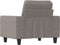 Fauteuil 60 cm stof taupe