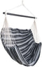 House Nordic Lamia - Hangmatstoel - Polyester/Katoen - Zwart/Grijs/Wit