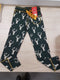 Claesens jongensbroek - Pyjamabroek - Aantrekkoord - Donkergroen met deer print