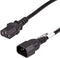 Akyga AK-PC-07A - Stroom Aansluitkabel 3.00 m - Geaarde stekkers C13 en C14 - Zwart