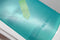 Leifheit Dry & Clean - raamzuiger met inwasser en steel - 43 cm - Turquoise