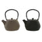Theepot Home ESPRIT Zwart Beige Roestvrij staal Ijzer 1,2 L (2 Stuks)