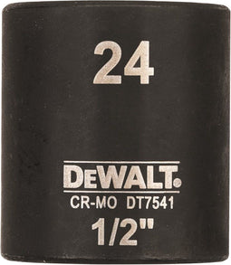 DeWALT DT7541 Krachtdop 1/2 kort | 24mm