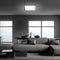 Briloner SLIM - LED Plafonniére - extra plat ontwerp met backlight effect - 4000K - 22W - 3000 lm - 42 x 42 x 2,9 cm