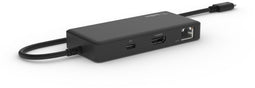 Belkin INC008btBK - 5-in-1 USB-C-adapter - 4K HDMI Power Delivery 86W - Zwart