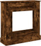 vidaXL - Haardombouw - 90x30x90 - cm - bewerkt - hout - gerookt - eikenkleurig