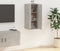 vidaXL - Tv-wandmeubel - 40x34,5x80 - cm - betongrijs