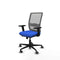 Haches Traslack Piqueras y Crespo 2D036G0 - Bureaustoel - Verstelbare hoogte met armleuning - Blauw