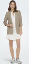 ONLY ONLELLY 3/4 LIFE BLAZER TLR NOOS - Dames Blazer - Regular Fit - Groen