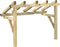 vidaXL - Deurluifel - 150x100x100 - cm - massief - grenenhout
