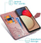 iMoshion Hoesje Geschikt voor Samsung Galaxy A02s Hoesje Met Pasjeshouder - iMoshion Mandala Bookcase - Rosé Goud