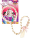 Princess Friends - Diadeem - Lange vlecht met kroon - Multicolor