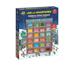 Jan van Haasteren - Kerstmis Advent Kalender - 24x54 stukjes puzzel