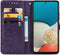 iMoshion Hoesje Geschikt voor Samsung Galaxy A53 Hoesje Met Pasjeshouder - iMoshion Mandala Bookcase - Paars