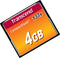 Transcend TS4GCF133 - CompactFlash 4GB - Ultra-snel 133X - (1 stuk)