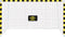 Umbro Voetbaldoel - Voetbal Goal 300 x 200 x 110 cm - Metaal - Zwart/Geel