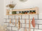 Astigarraga Wandplank - wandrek - 80cm - PEFC dennenhout - beige/bruin