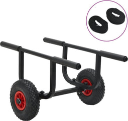 vidaXL - Kajaktrolley - 90 - kg - aluminium
