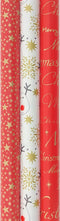 RED PASSION - cadeaupapier - kerstpapier 3 rollen 3 meter x 70 cm