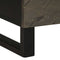 vidaXL - Nachtkastjes - 2 - st - 40x33x46 - cm - massief - mangohout - zwart