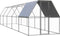 vidaXL - Kippenhok - 2x10x2 - m - gegalvaniseerd - staal