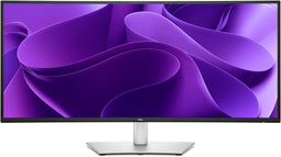 DELL Pro Plus P3425WE - Computer Monitor - 34.1" WQHD 3440 x 1440 Curved - Zwart Grijs