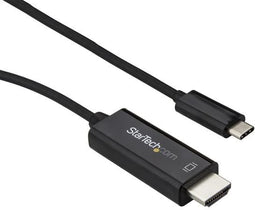Startech.com CDP2HD3MBNL - USB-C naar HDMI kabel - 4K bij 60Hz - Zwart