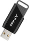 PNY P-FD64GATTX-GE - Monitor - 64 GB - USB 3.2 - Zwart