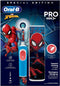 Oral-B Vitality Pro Kids - Elektrische tandenborstel - 2 poetsstanden - Spider-Man