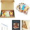 Robotime modelbouw Miniatuur bouwpakket Sam's Study hout/papier/kunststof - 190mm hoog x 225mm breed x 185mm diep - met lampje
