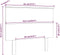 vidaXL - Hoofdbord - 94x6x82,5 - cm - massief - grenenhout