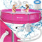 tectake® Zwembad - Opzetzwembad - Compleet met filterpomp - Ø 360 x 76 cm - Roze