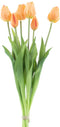 PSO Classic Tulip Bundle Tulp Duchesse x7 peach 47 cm kunstbloemen