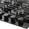 Wiggo WH-G634GL(B) - Inbouw Gaskookplaat - 4 Kookzones met Wokbrander - Zwart Glas - 60cm