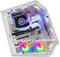 Mars Gaming MC51W - Midi-Tower PC - ATX MicroATX Mini-ITX - Wit