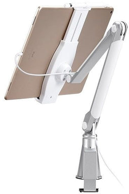 Neomounts TABLET-D100 - Bureaumount - 360° roteren en verstelbare hoogte - Zilver