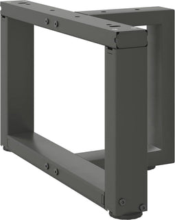 vidaXL - Salontafelpoten - 2 - st - T-vormig - 50x25x(30-31) - cm - staal - antraciet