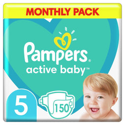 Pampers Active-Baby Monthly Box 150 pc(s)