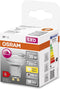 OSRAM Superstar dimbare LED lamp met bijzonder hoge kleurweergave (CRI9-), GU1-basis helder glas ,Koud wit (4-K), 575 Lumen, substituut voor 46W-verlichtingsmiddel dimbaar, 1-Pak