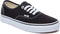 Vans - Unisex Sneakers Authentic - Zwart - Maat 38